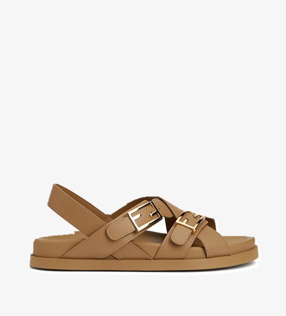 Fendi Vizon Kadın Deri Sandalet model görseli