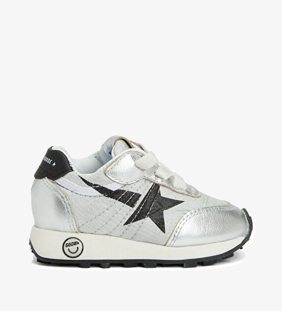 Golden Goose Marathon Gri Kız Çocuk Sneaker model görseli