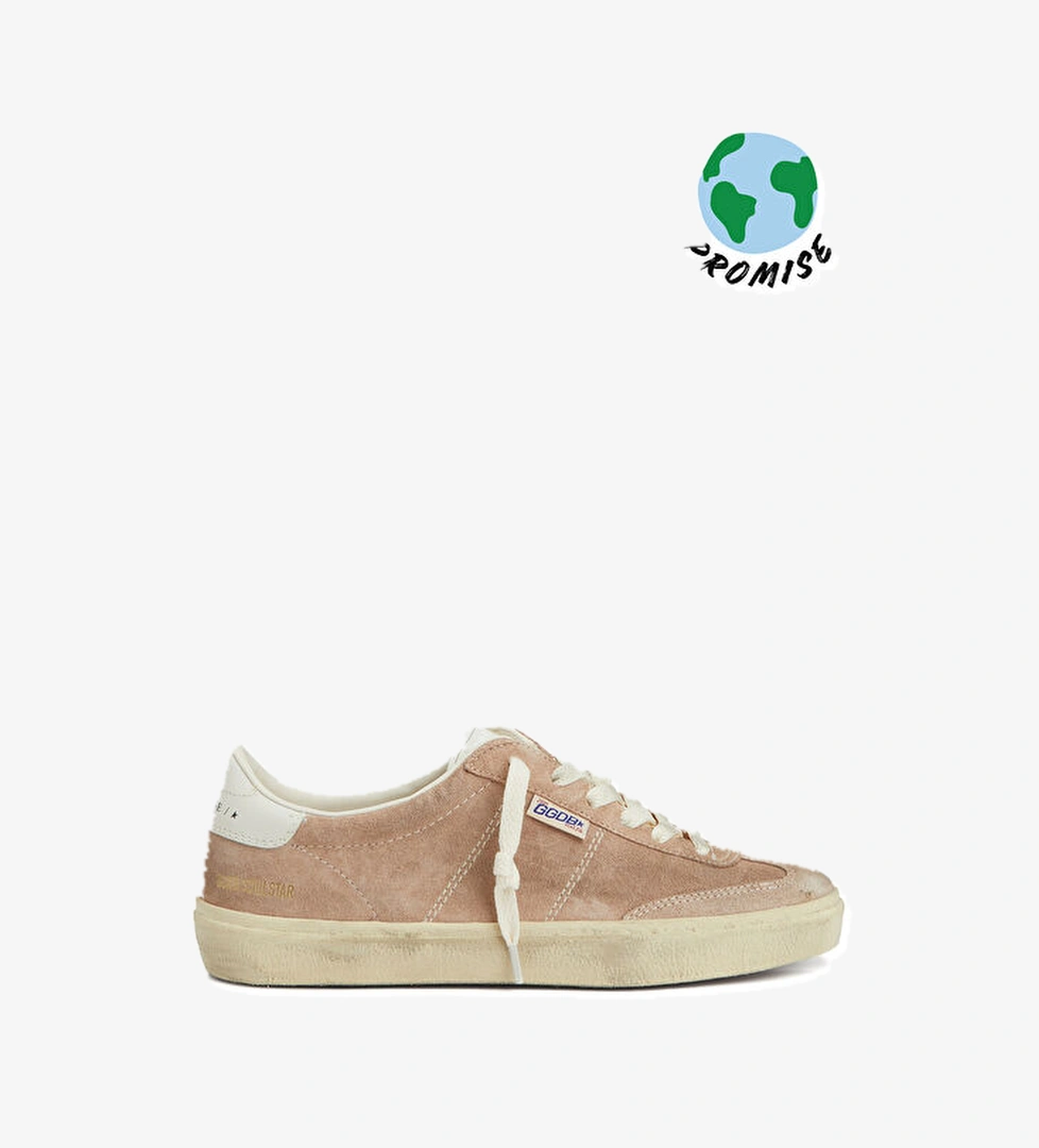 Golden Goose Soul Star Pudra Kadın Deri Sneaker model görseli