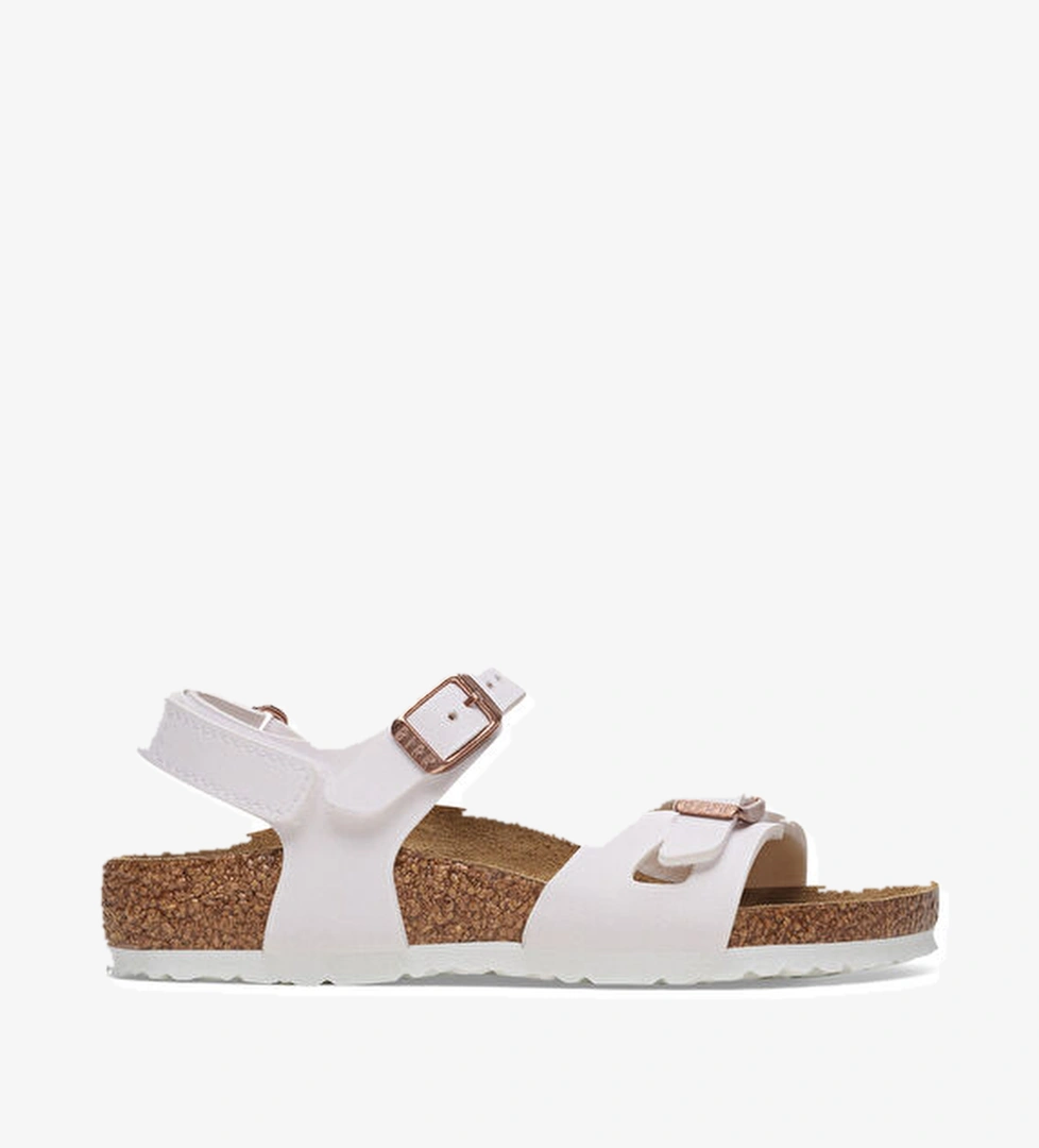 Birkenstock Rio Beyaz Çocuk Sandalet model görseli