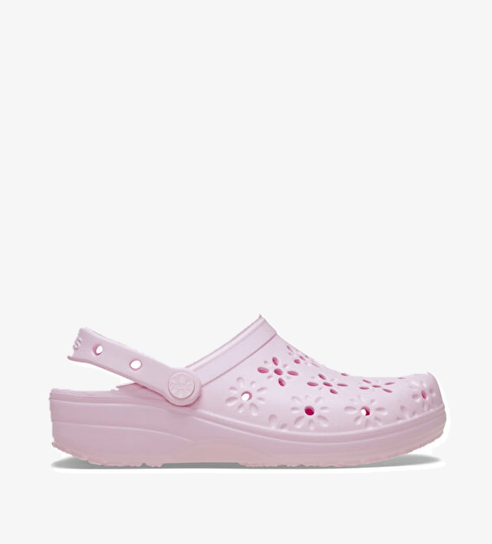 Crocs Classic Floral Cut Out Kadın Terlik model görseli