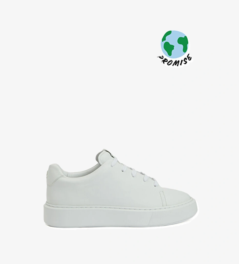 Beymen Club Beyaz Erkek Deri Sneaker model görseli