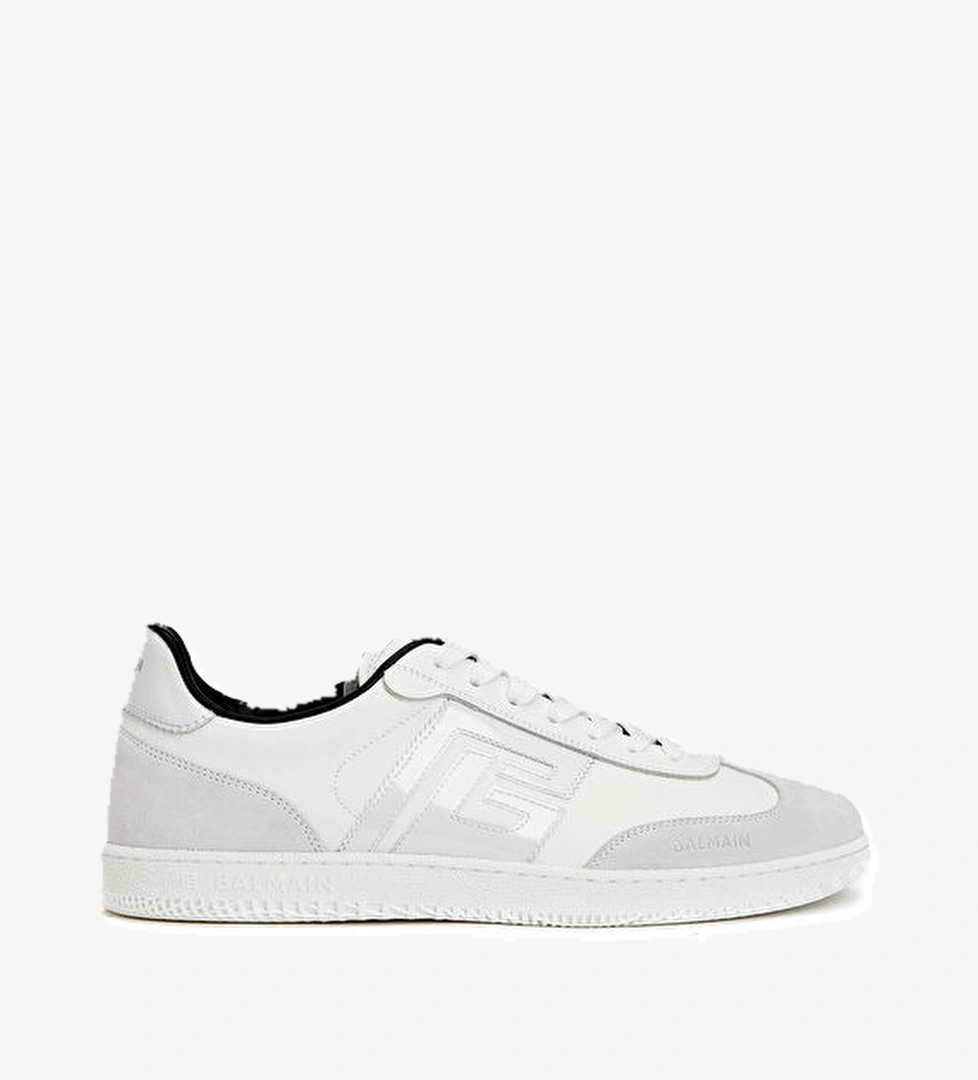 Swan Beyaz Erkek Deri Sneaker - Görsel 1