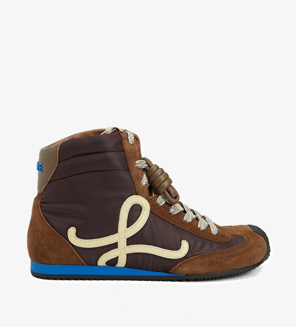 Loewe Ballet Runner 2.0 Kahverengi Kadın Deri Sneaker model görseli