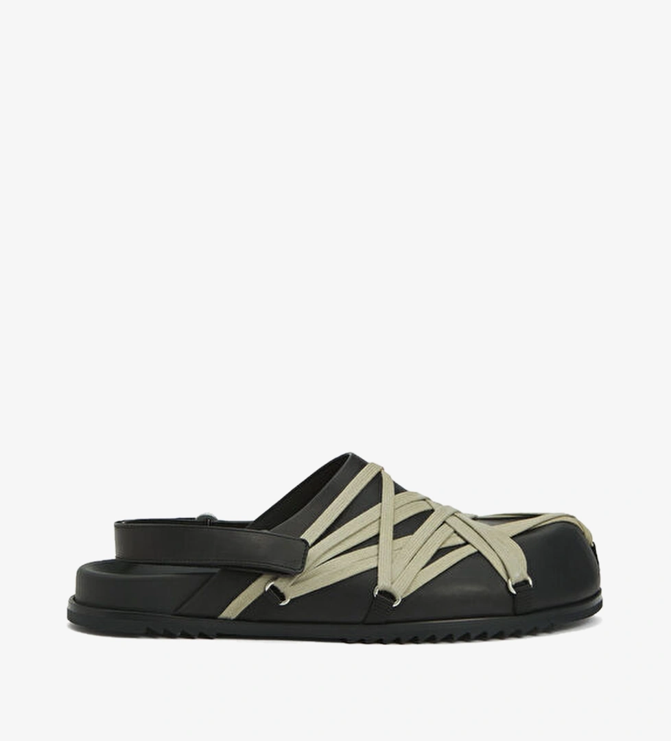 Siyah Rick Owens Megalaced