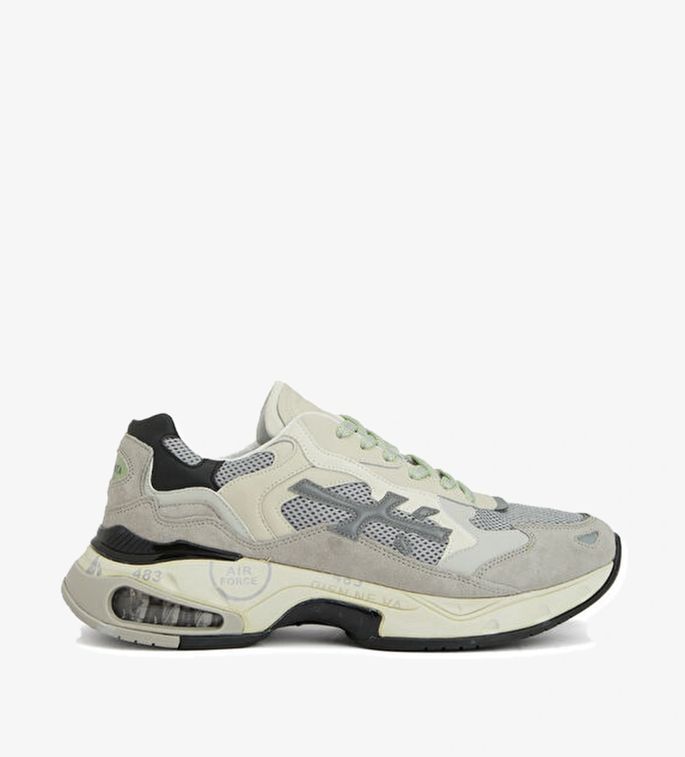 Premiata Sharky Beyaz Gri Erkek Sneaker model görseli