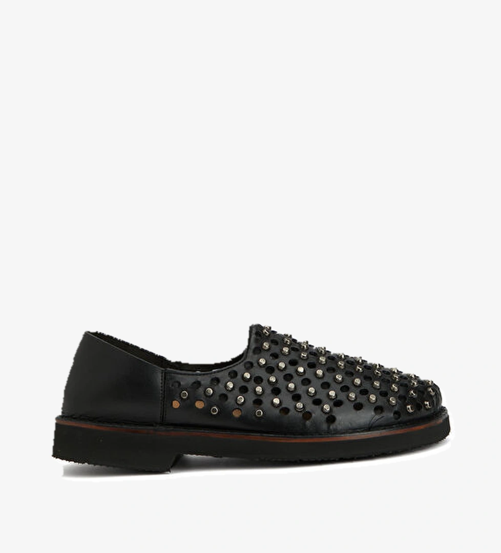 Premiata Siyah Erkek Deri Ayakkabı model görseli