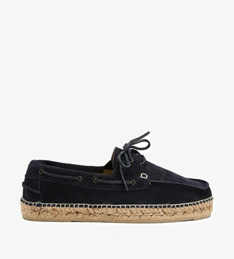 Lacivert Erkek Deri Loafer - Görsel 1