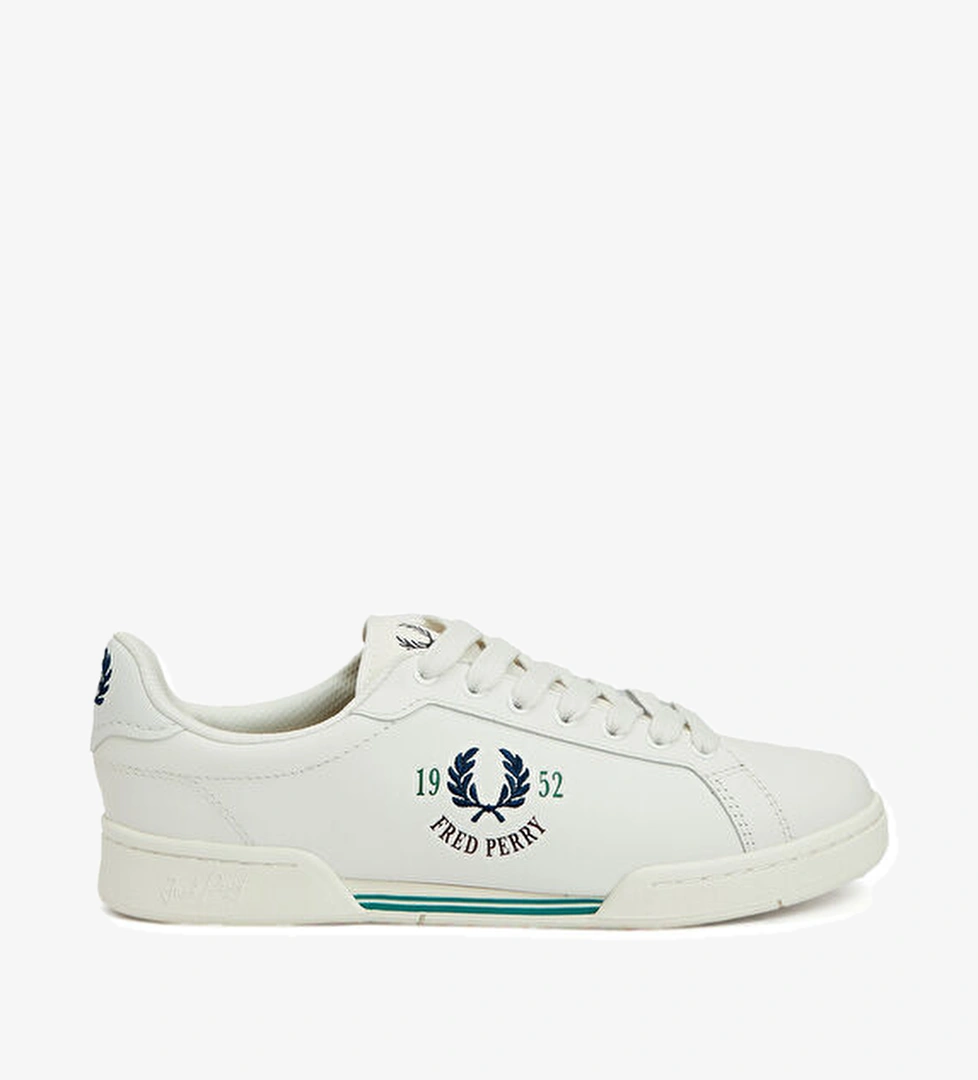 Beyaz Erkek Deri Sneaker - Görsel 1