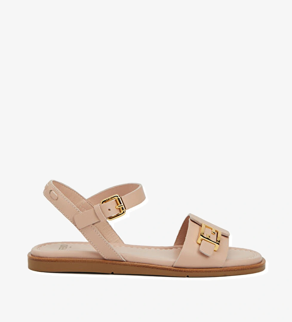 Fendi Çok Renkli Kız Çocuk Deri Sandalet model görseli