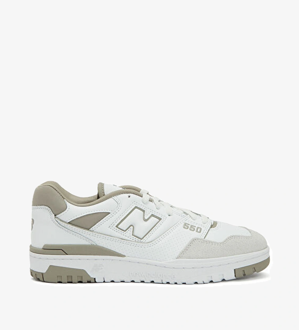 New Balance 550 Beyaz Erkek Deri Sneaker model görseli