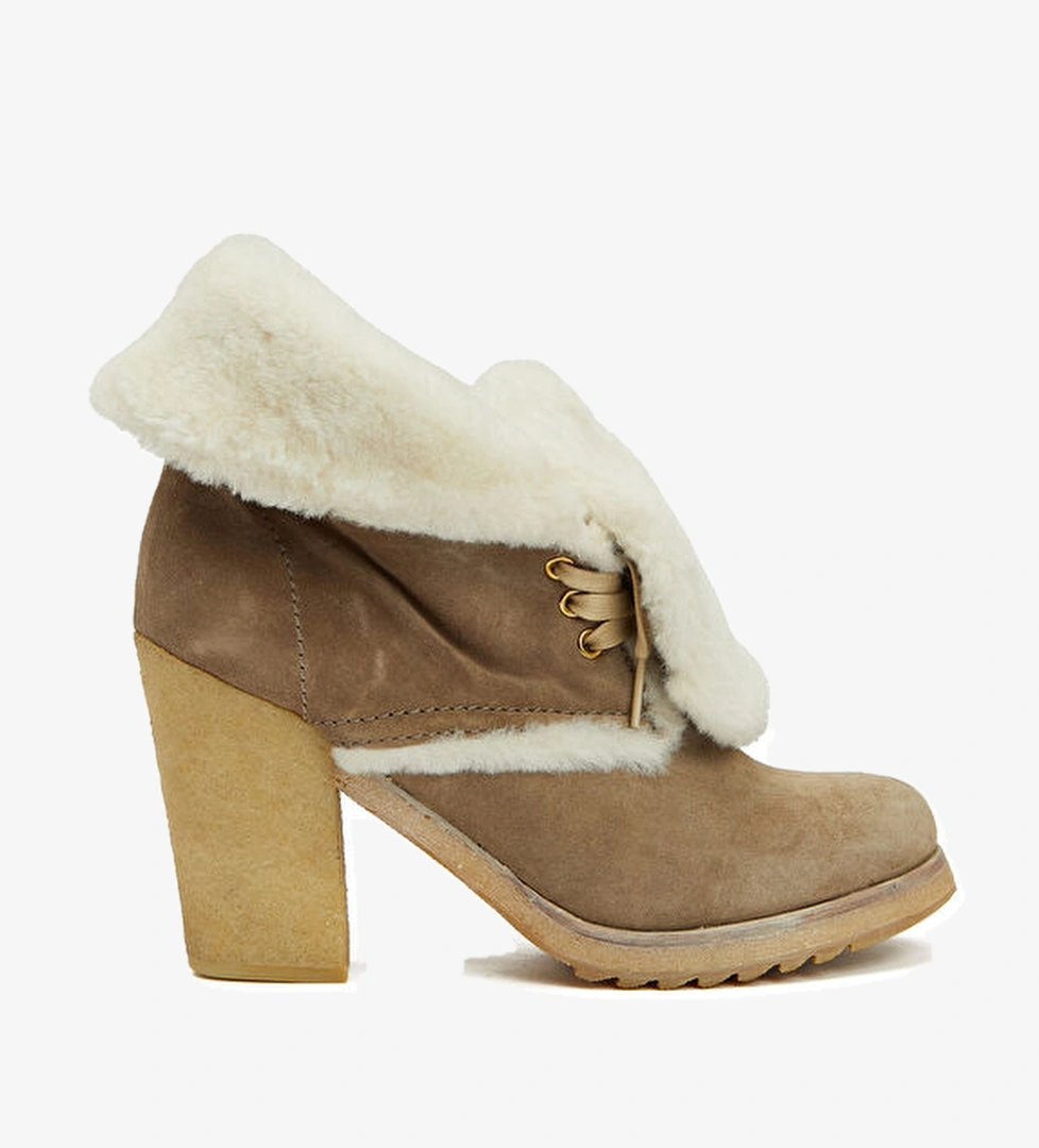 Beymen Reborn Prada Topuklu Bot model görseli