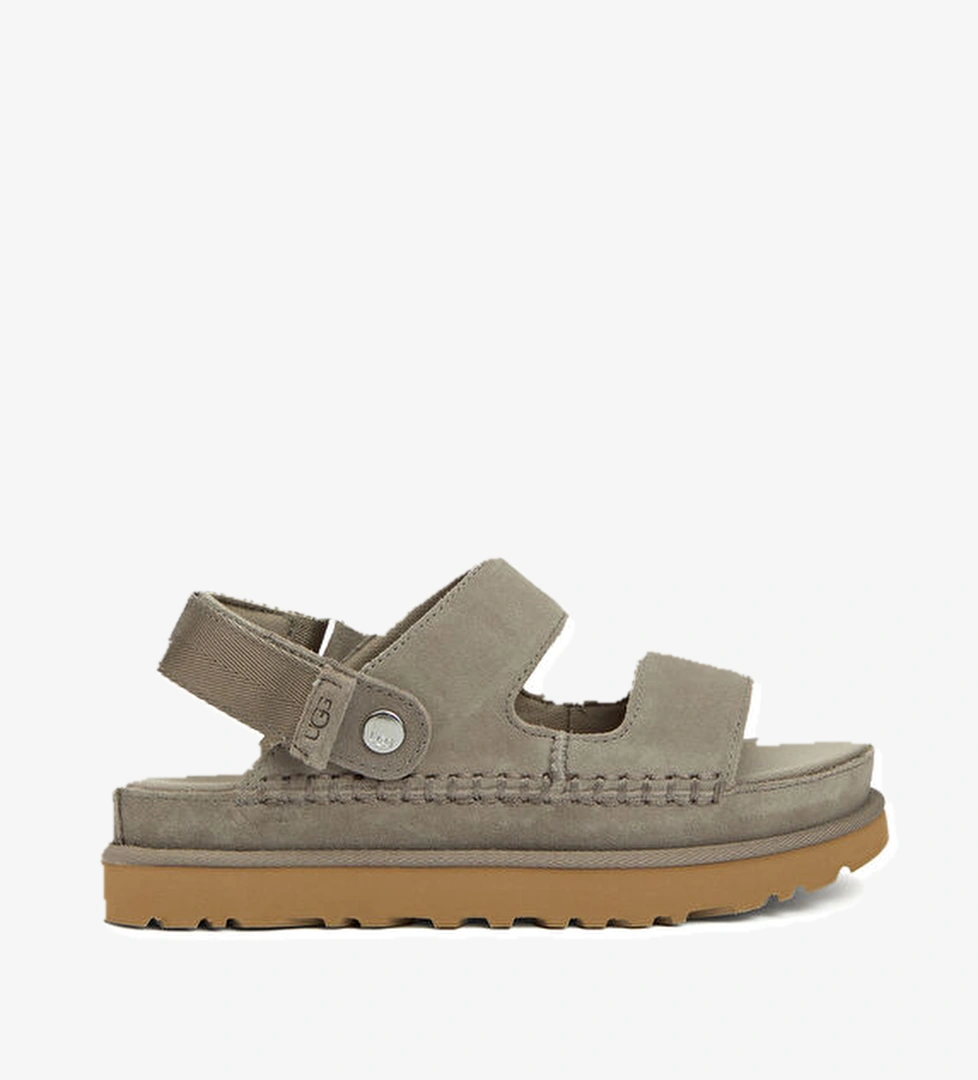 Ugg GoldenStar Antrasit Kadın Süet Sandalet model görseli