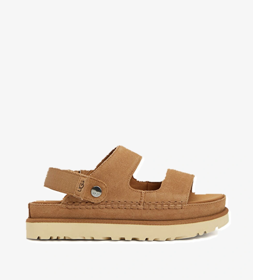 Ugg Goldenstar Glide Taba Kadın Süet Terlik model görseli