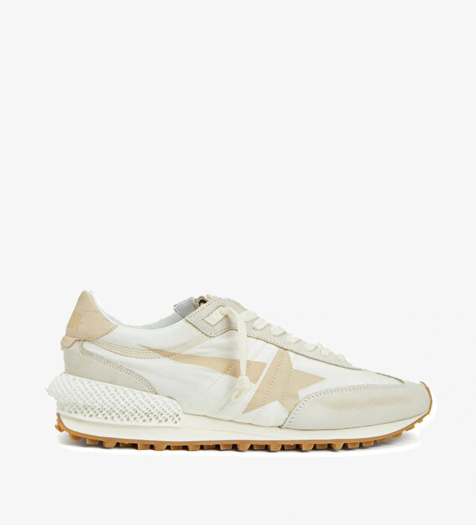 Golden Goose Marathon Gri Bej Erkek Sneaker model görseli