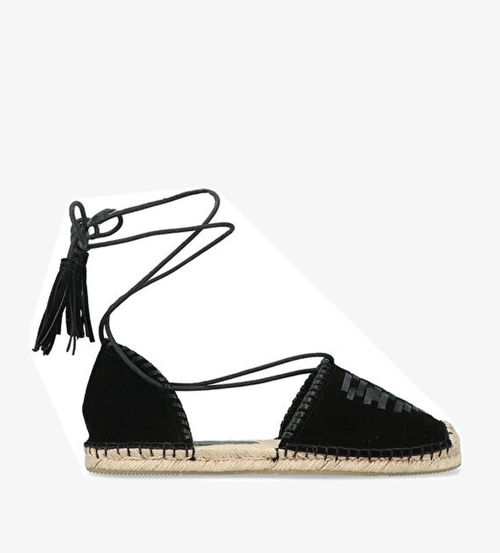 Isabel Marant Celsi Siyah Kadın Süet Espadril model görseli