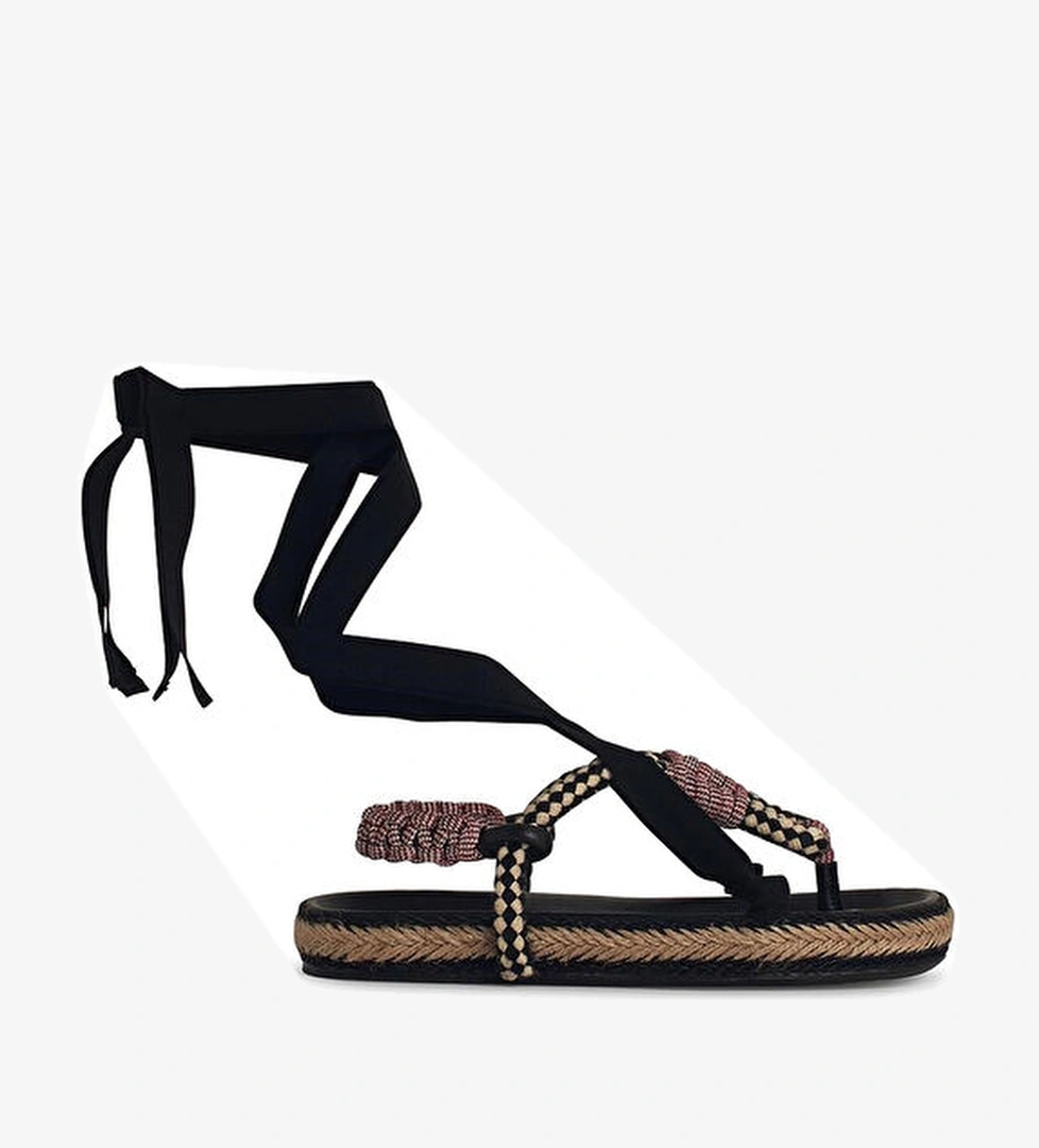 Isabel Marant Gypsa Siyah Kadın Sandalet model görseli