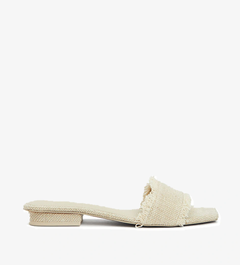 Cult Gaia Krem Kadın Terlik model görseli