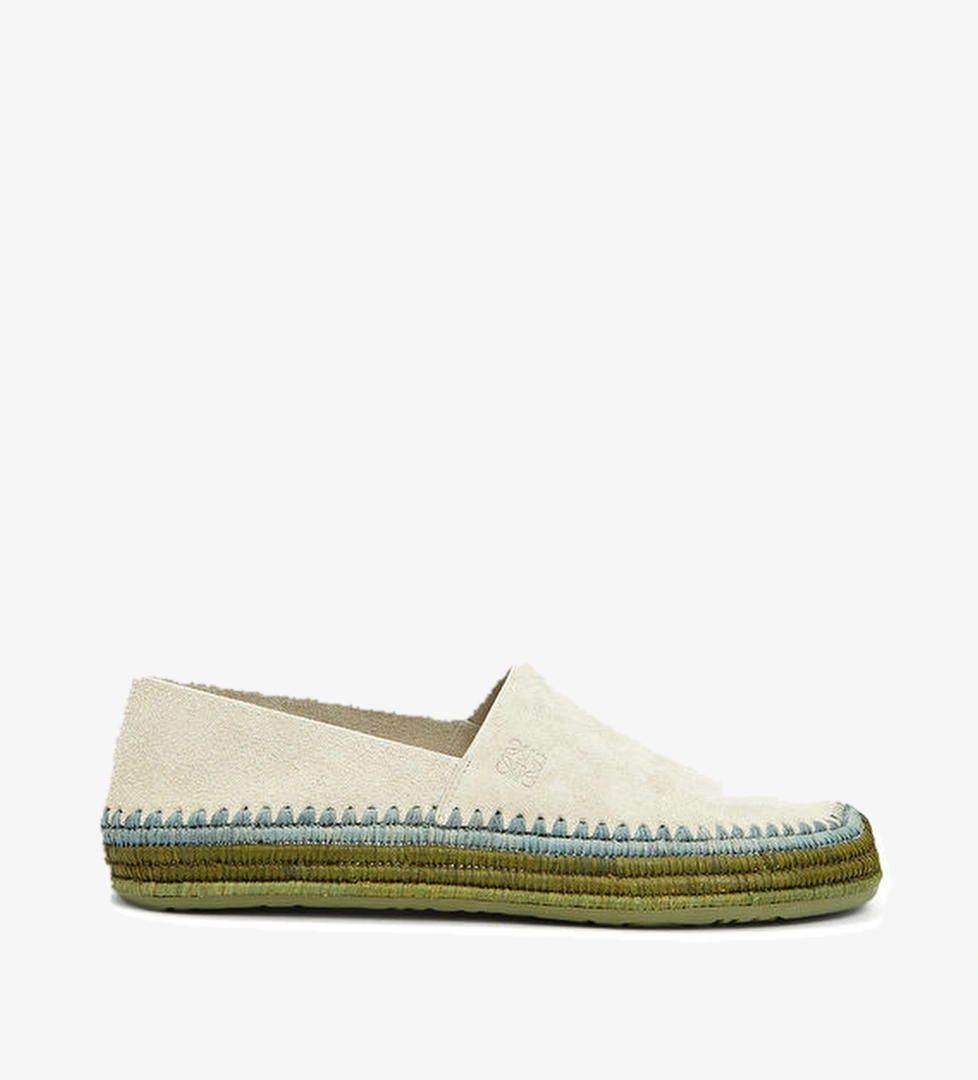 Loewe X Paula's Ibiza x Paula's Ibiza Gri Erkek Süet Espadril model görseli
