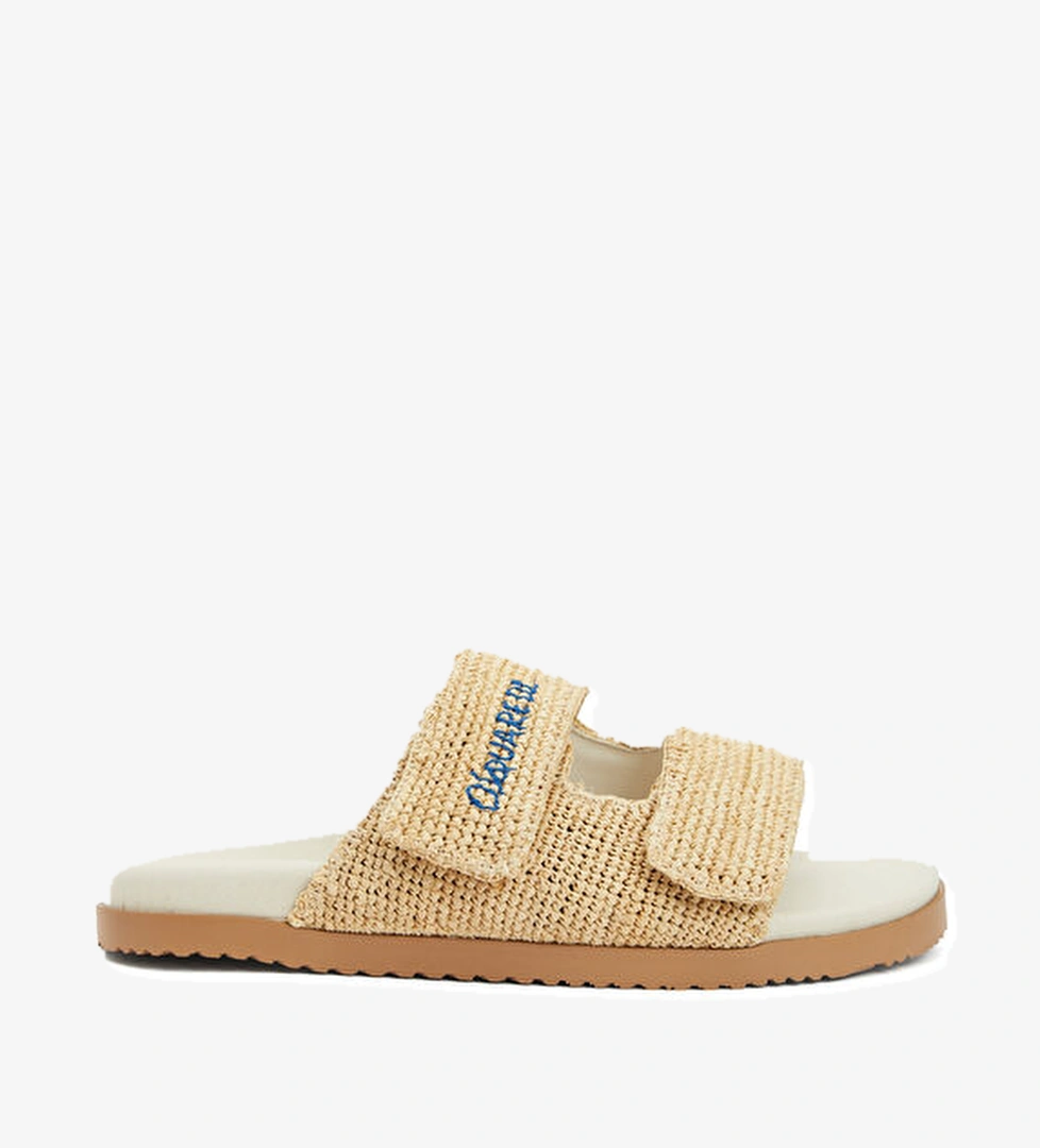 Dsquared2 Naturel Erkek Rafya Terlik model görseli