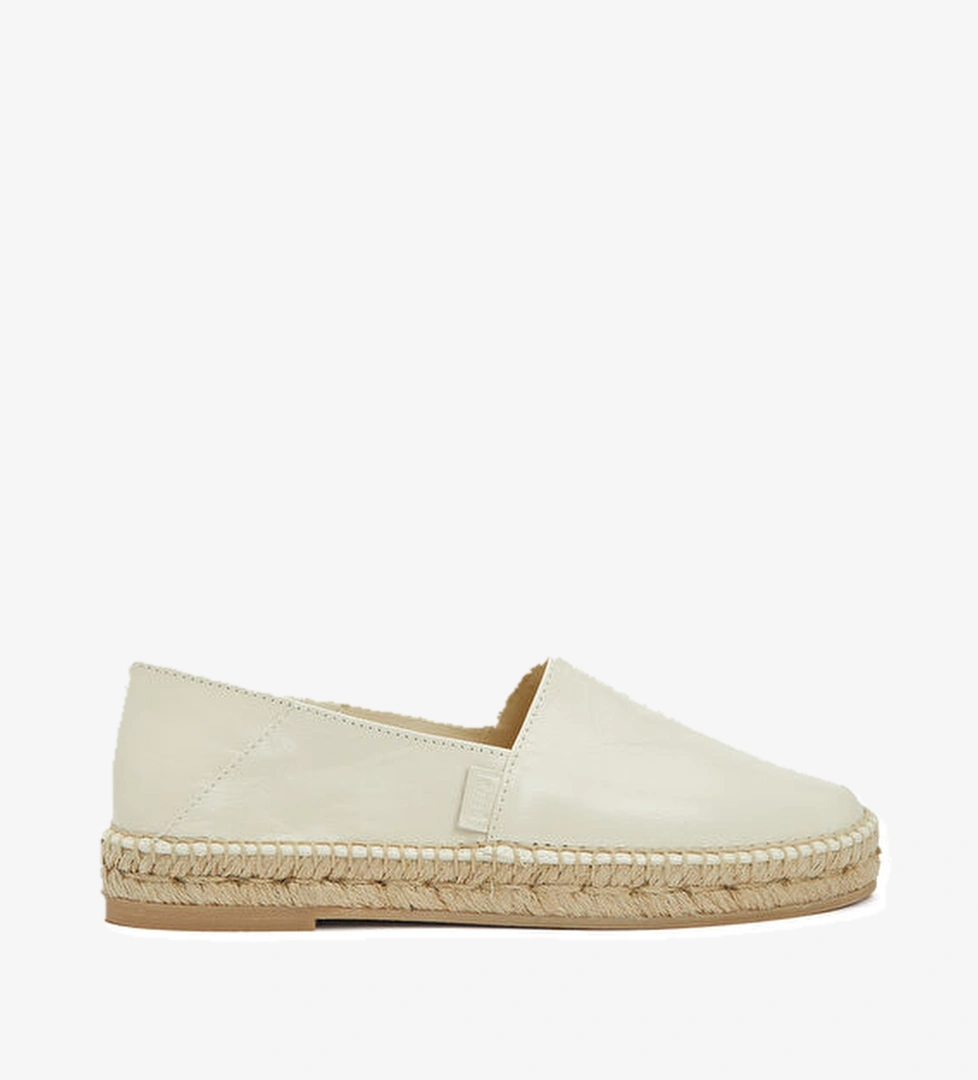 Ami Paris Krem Kadın Deri Espadril model görseli