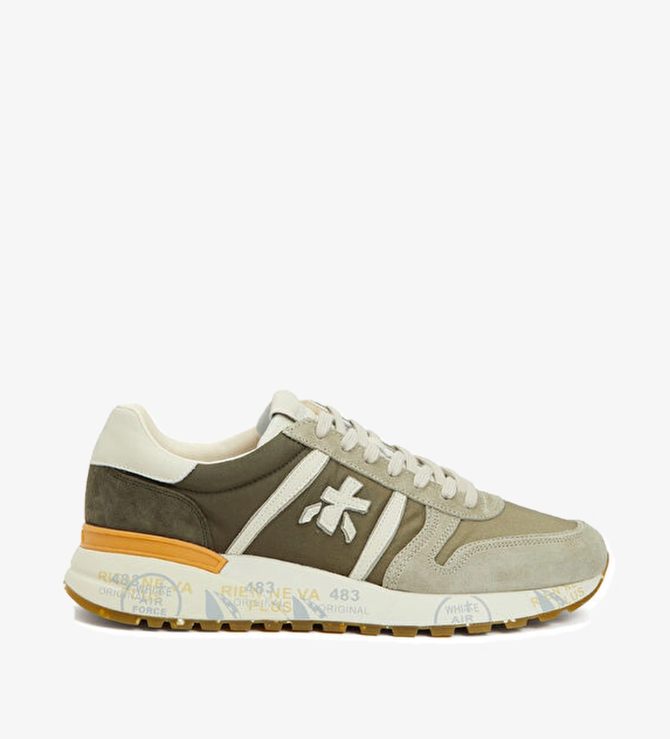 Premiata Lander Gri Haki Erkek Sneaker model görseli