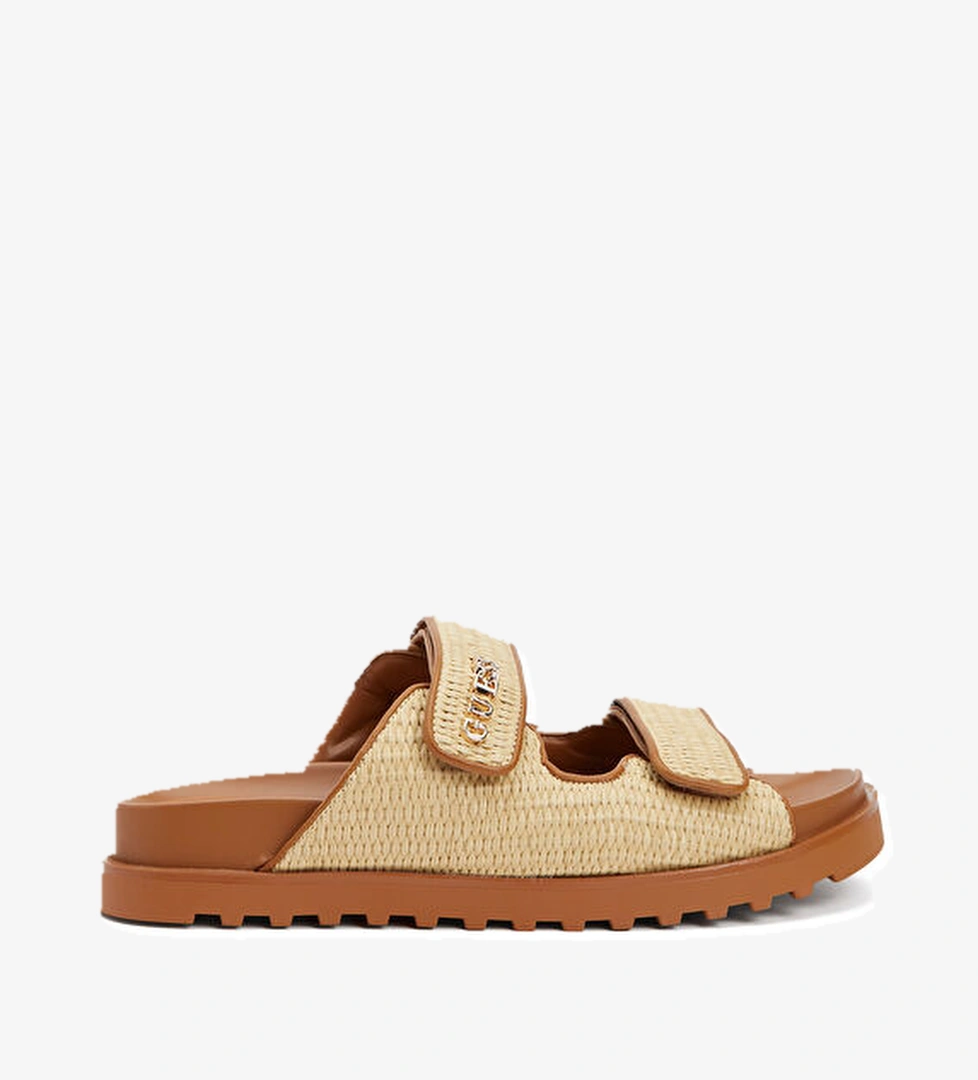 Fadelize Kahverengi Kadın Terlik - Görsel 1