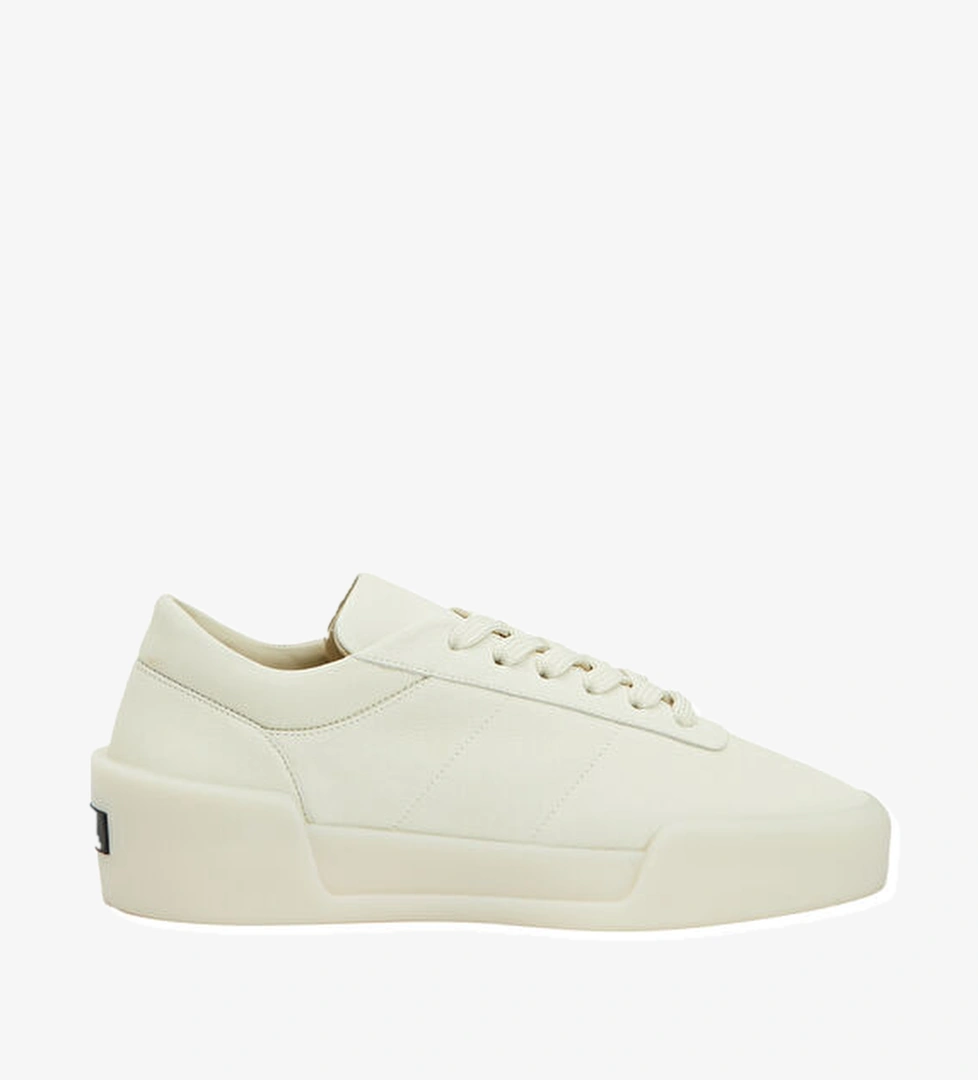 Fear Of God Aerobic Low Ekru Kadın Deri Sneaker model görseli
