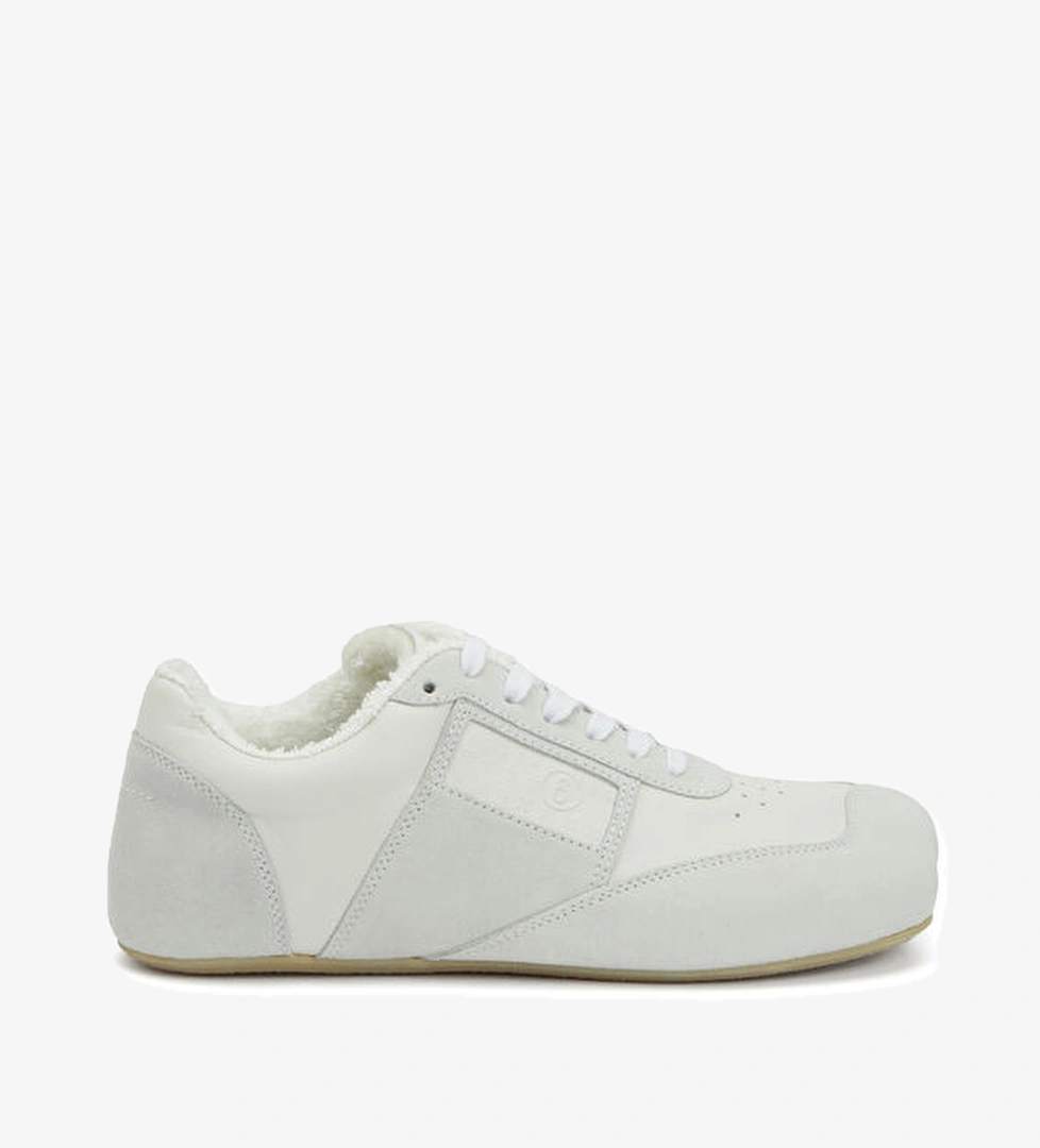 Mm6 Maison Margiela Beyaz Kadın Deri Sneaker model görseli
