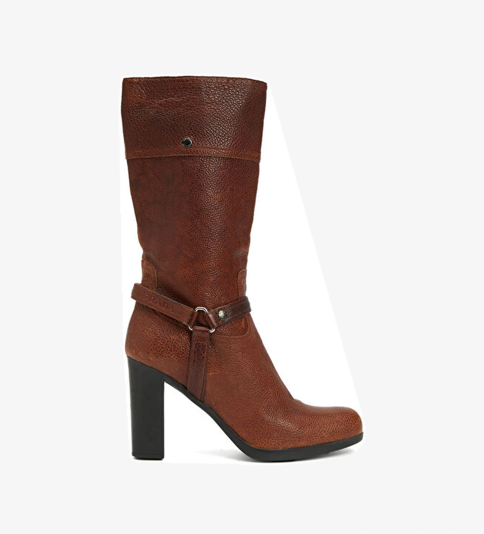 Beymen Reborn Prada Topuklu Bot model görseli