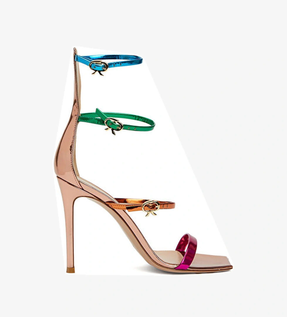 Gianvito Rossi Topuklu Sandalet - Görsel 1