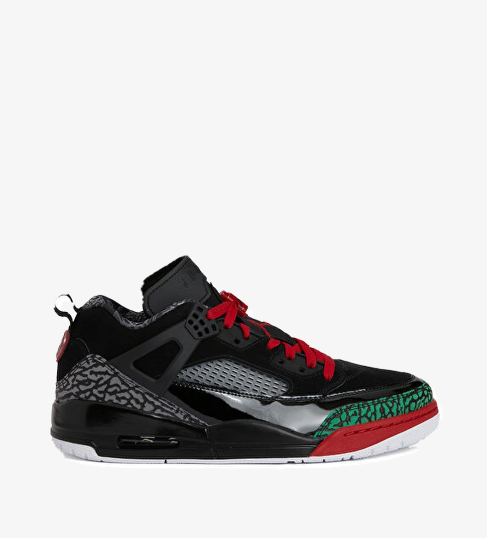 Nike Jordan Spizike Low Siyah Gri Erkek Deri Sneaker model görseli