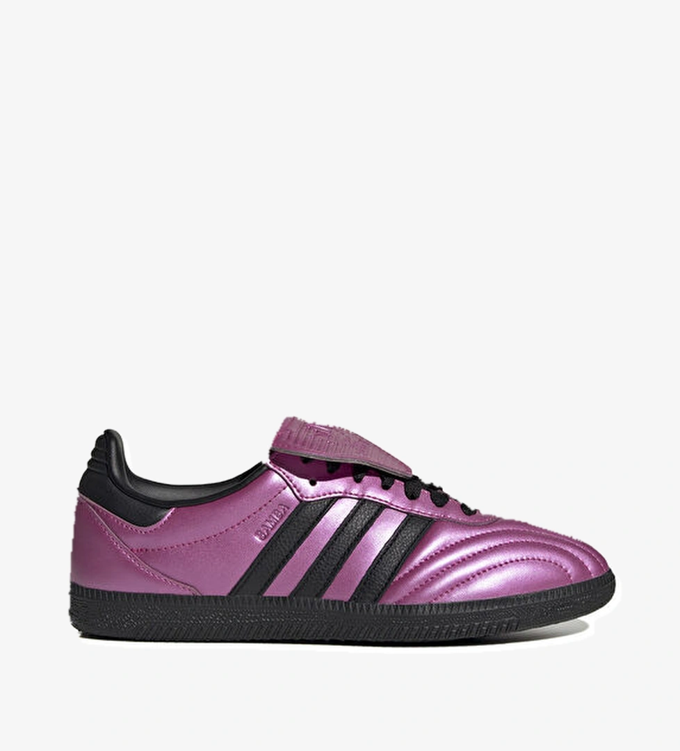 Adidas Samba Long Tongue Pembe Siyah Kadın Sneaker model görseli