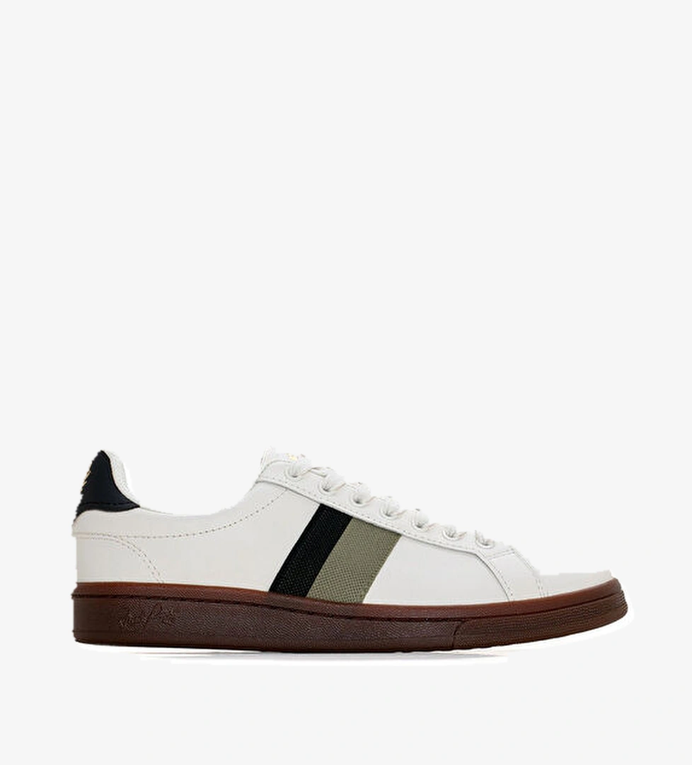 Fred Perry Beyaz Erkek Deri Sneaker model görseli