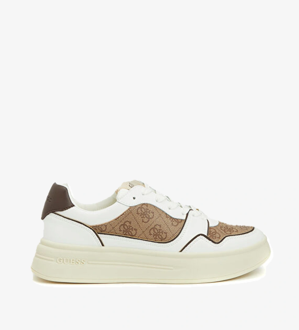 Guess Bej Kahve Erkek Deri Sneaker model görseli