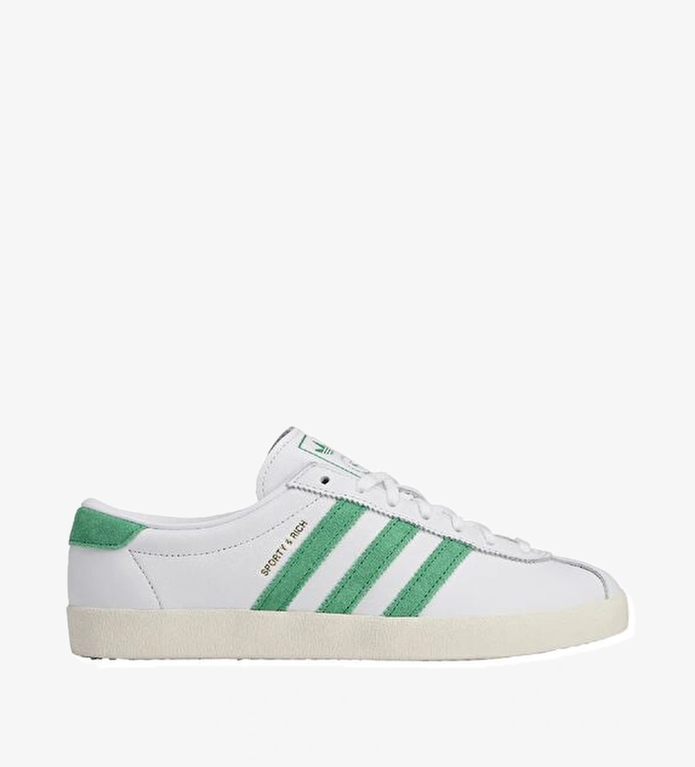 Adidas X Sporty & Rich Blanc Beyaz Kadın Deri Sneaker model görseli