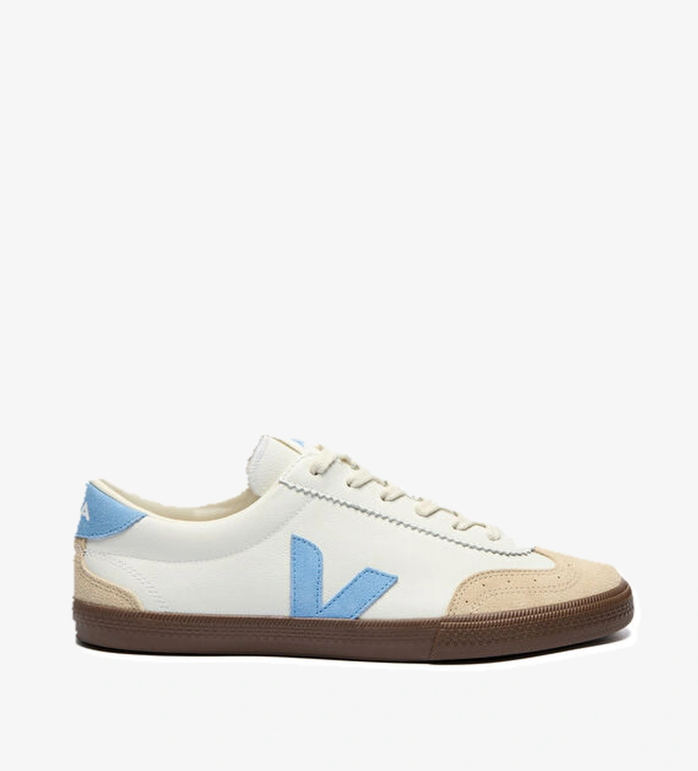 Veja Volley Beyaz Mavi Erkek Deri Sneaker model görseli