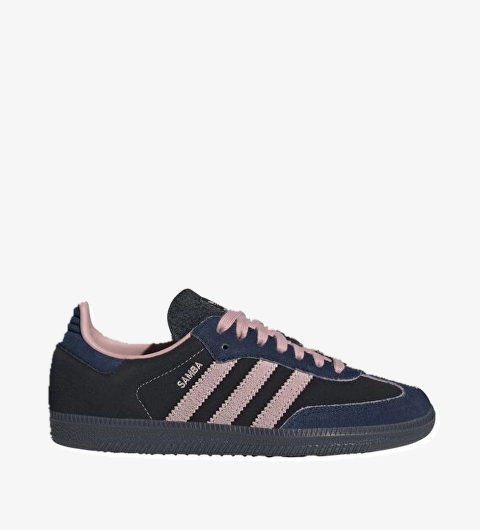 Adidas Samba OG Siyah Lacivert Kadın Sneaker model görseli