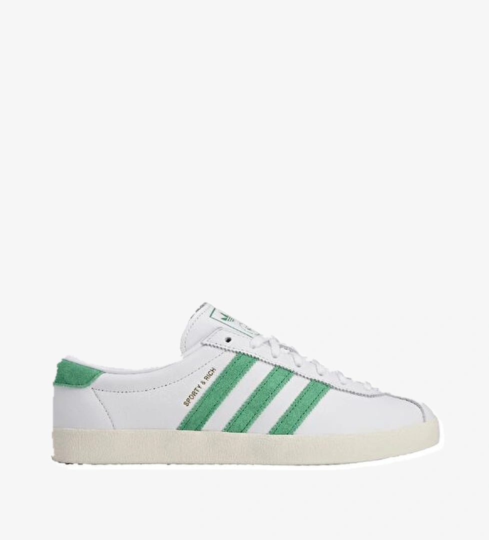 Adidas X Sporty & Rich Blanc Beyaz Erkek Deri Sneaker model görseli