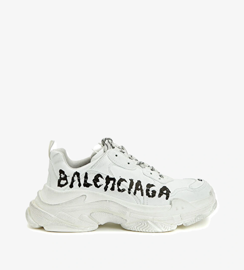 Balenciaga Triple S Beyaz Erkek Sneaker model görseli