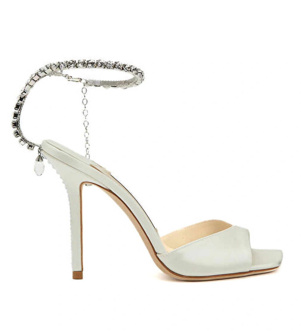 Jimmy Choo Topuklu Sandalet - Görsel 1