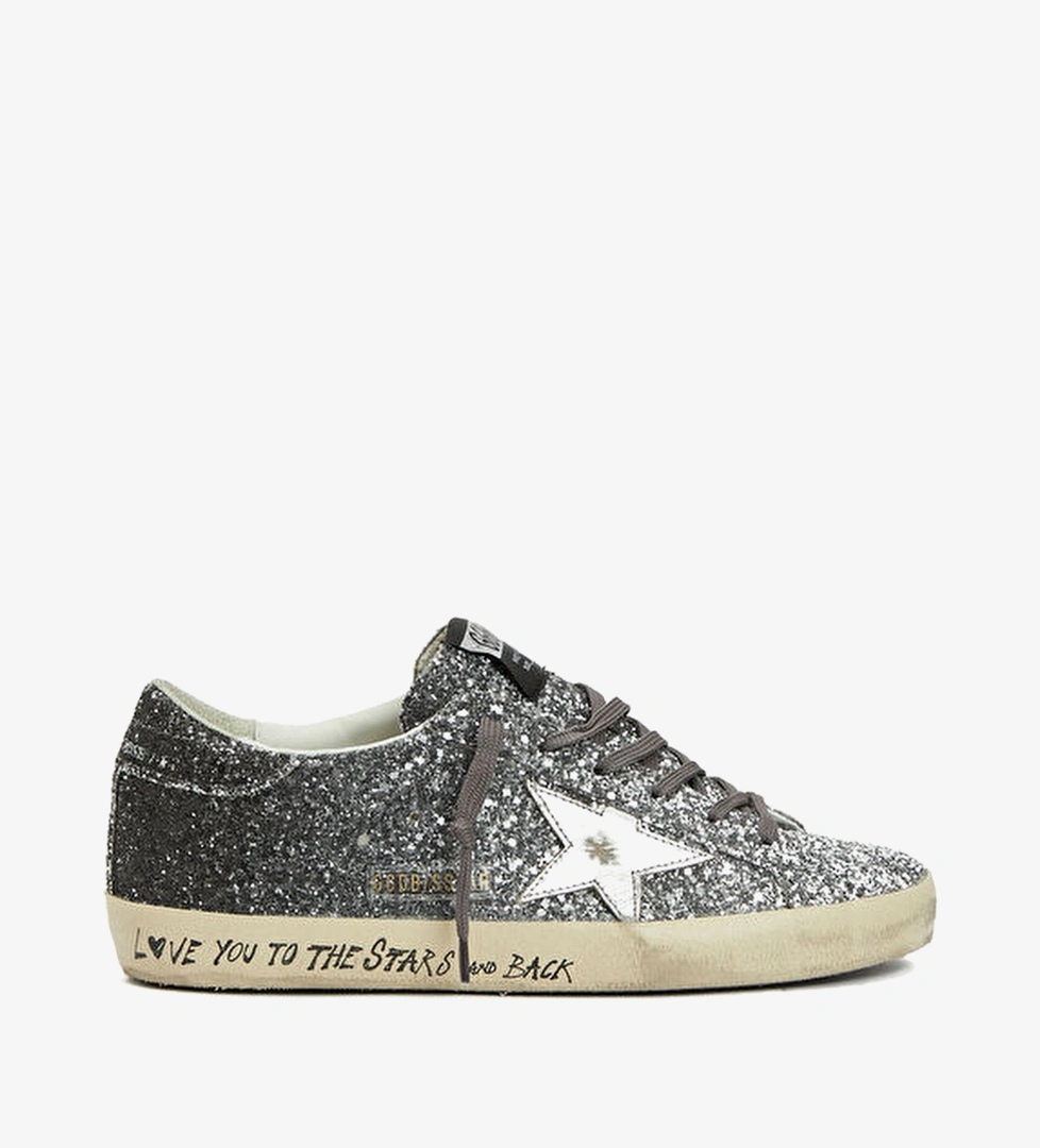 Golden Goose Golden Goose Super Star Antrasit Kadın Sneaker Beymen'de! Antrasit - 1. görsel