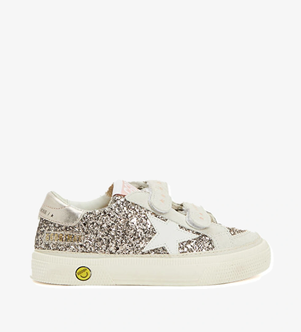 Golden Goose May Gri Unisex Çocuk Sneaker model görseli
