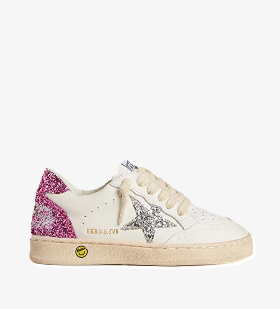 Golden Goose Ballstar Çocuk Deri Sneaker model görseli