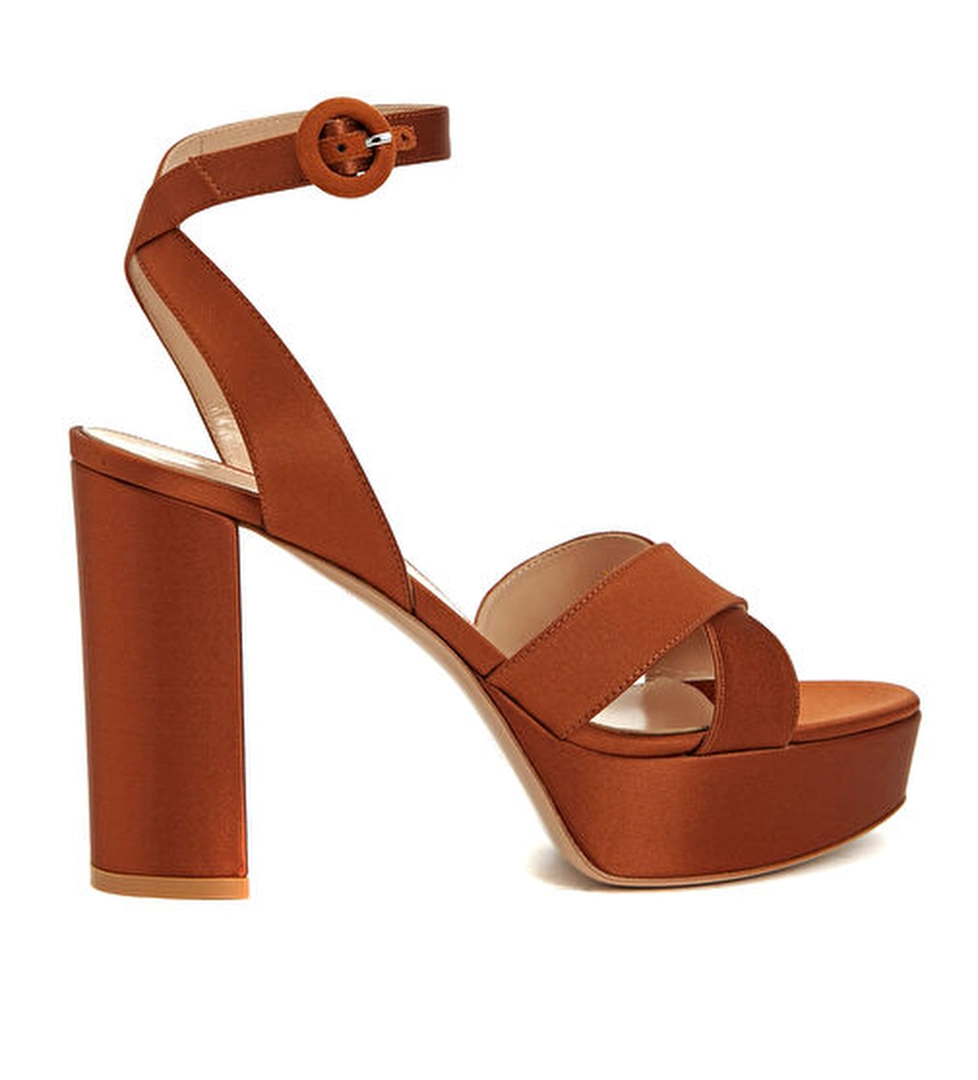 Gianvito Rossi Turuncu Kadın Sandalet model görseli