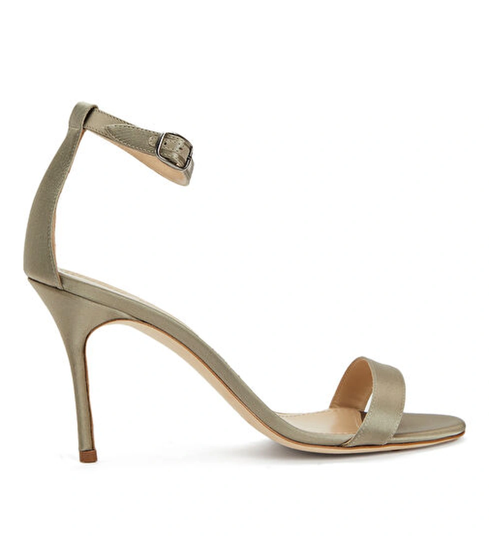 Manolo Blahnik Gri Kadın Sandalet model görseli