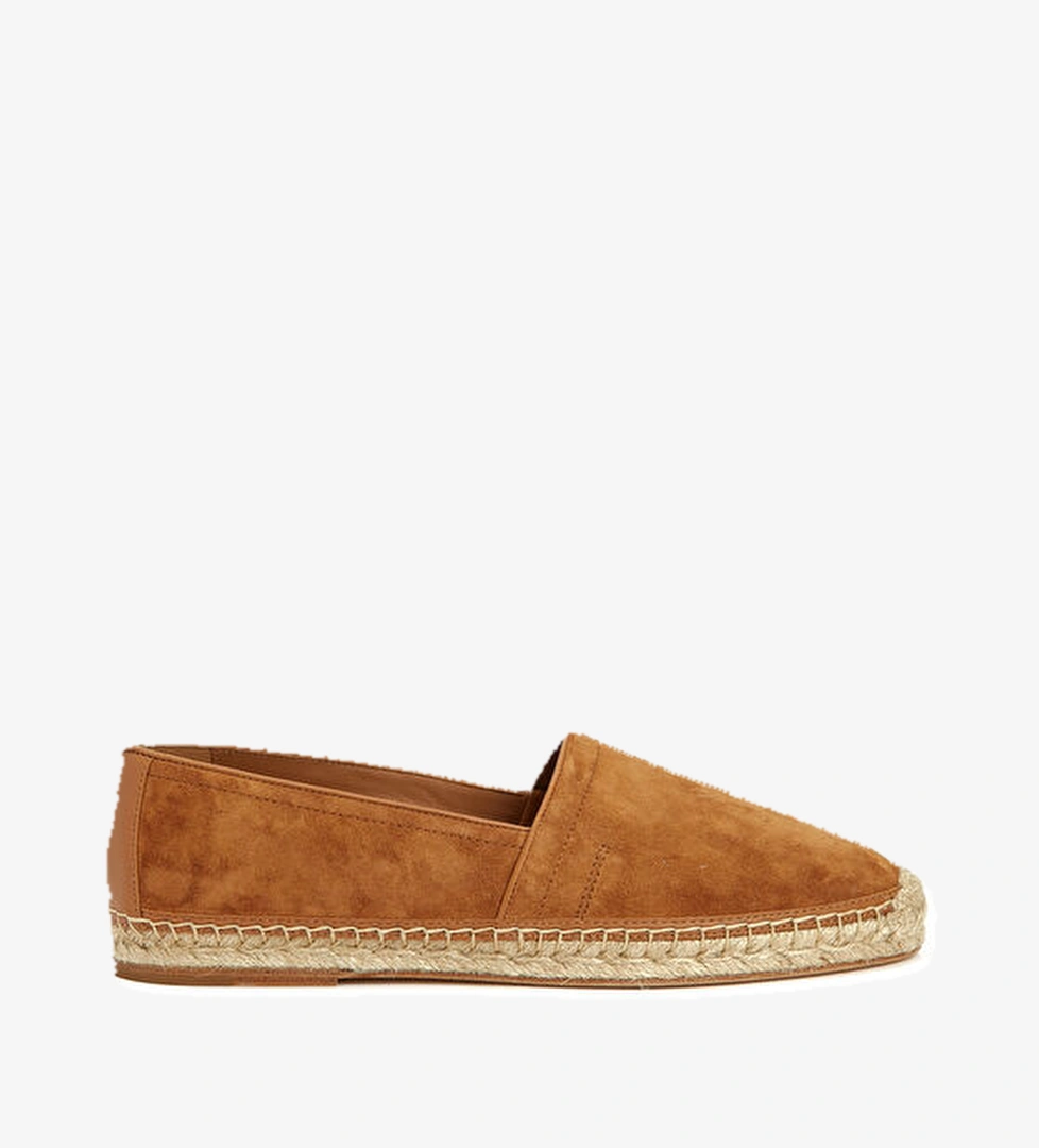 Brunello Cucinelli Taba Erkek Deri Espadril model görseli