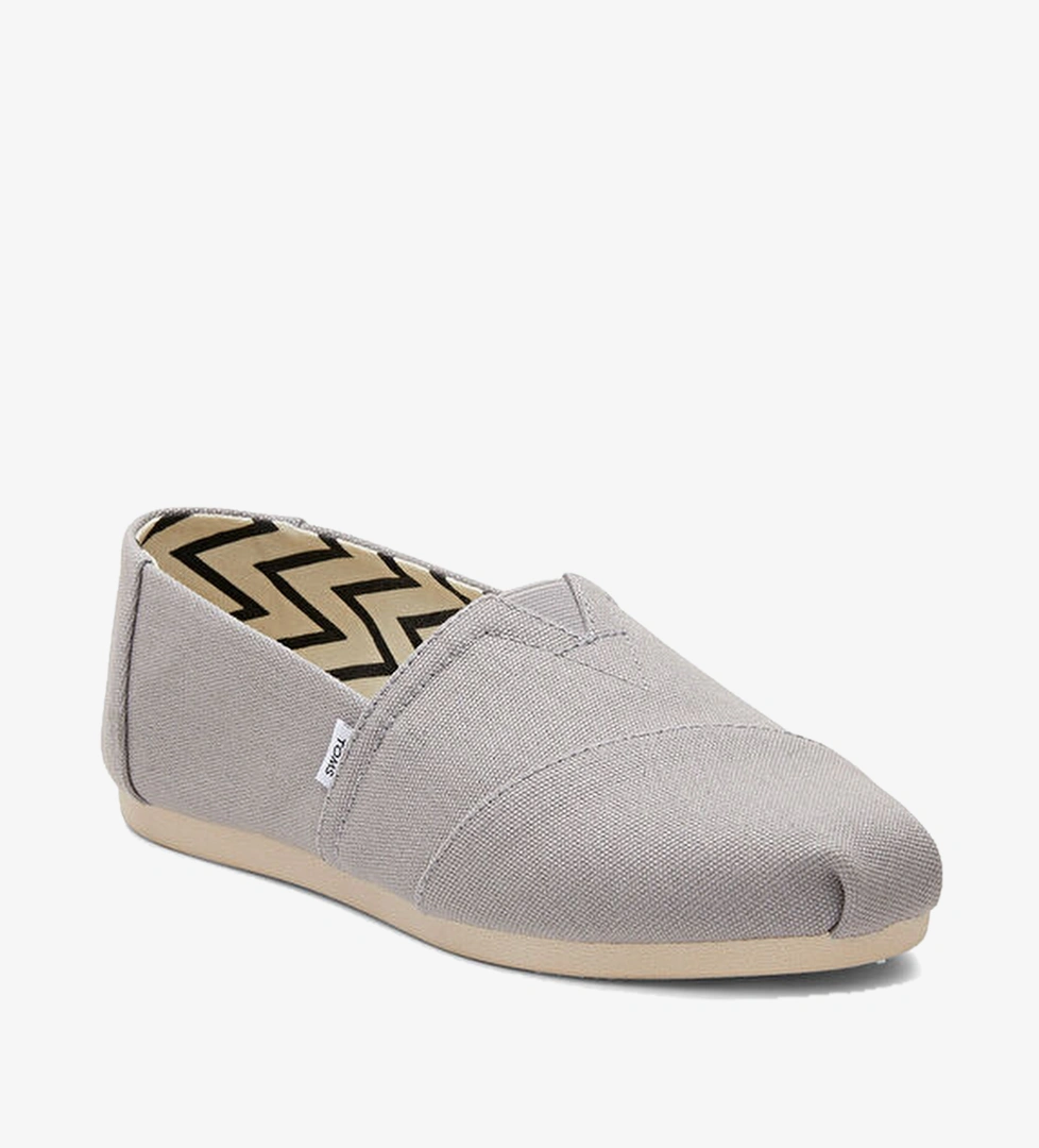 Alpargata Classic Drizzle Gri Kanvas Kadın Espadril Ayakkabı