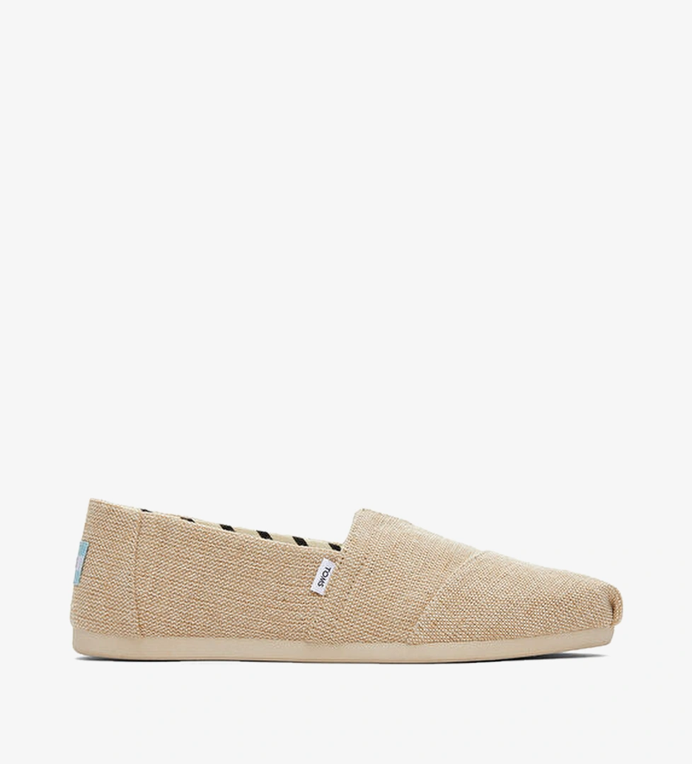 Alpargata Classic Heritage Natural Undyed Kanvas Kadın Espadril Ayakkabı