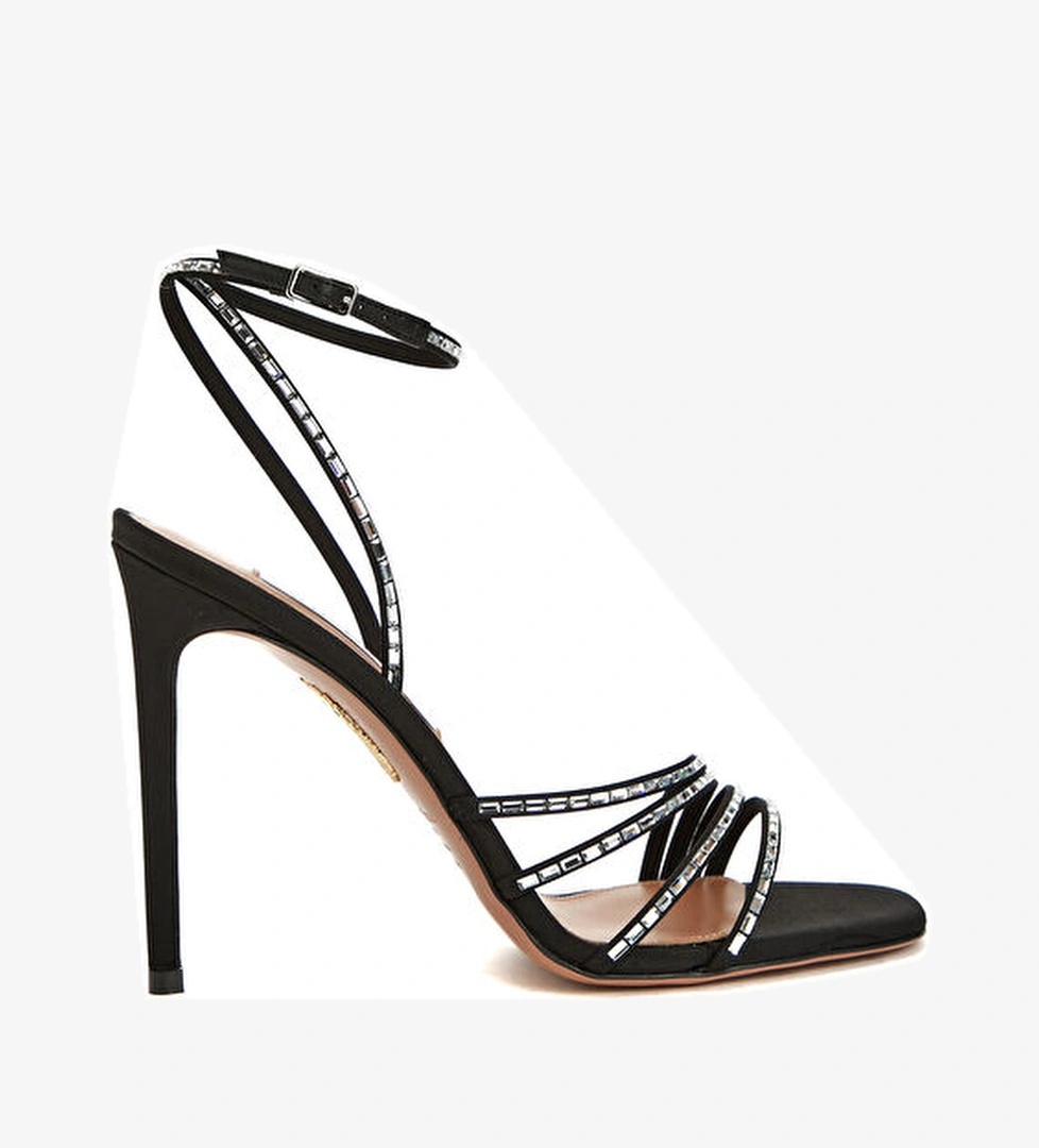 Aquazzura Mistica Siyah Kadın Sandalet model görseli